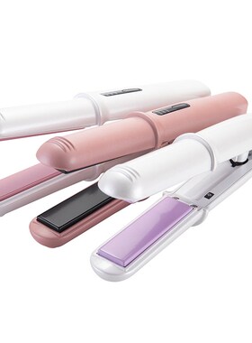 妙型usb卷发棒小型功率夹板迷你便携式刘海宿舍寝室女可用直板夹