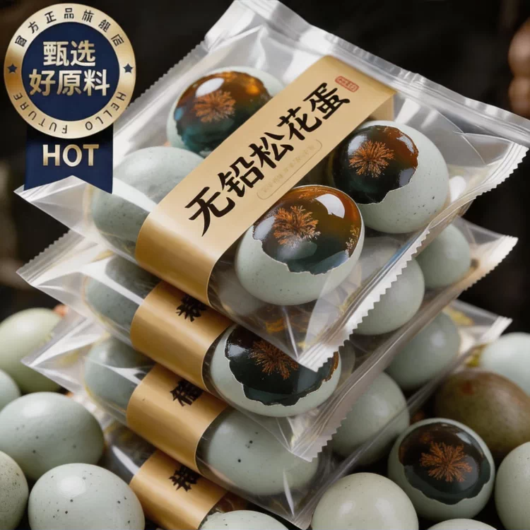 【疯抢20W+销量】溏心无铅松花蛋