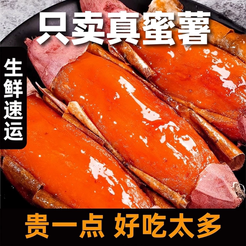 正宗山东特产烟薯25号蜜薯官方旗舰店农家自种新鲜现挖糖心烤红薯