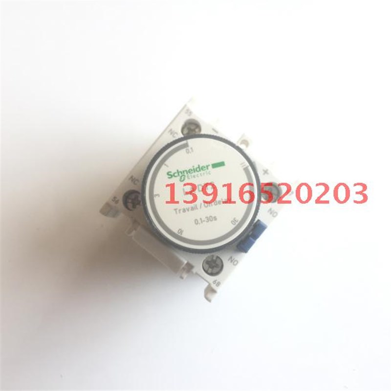 空气延时头LADT2 0.1-30S LAD-T2接触器延时触头 时间继电器