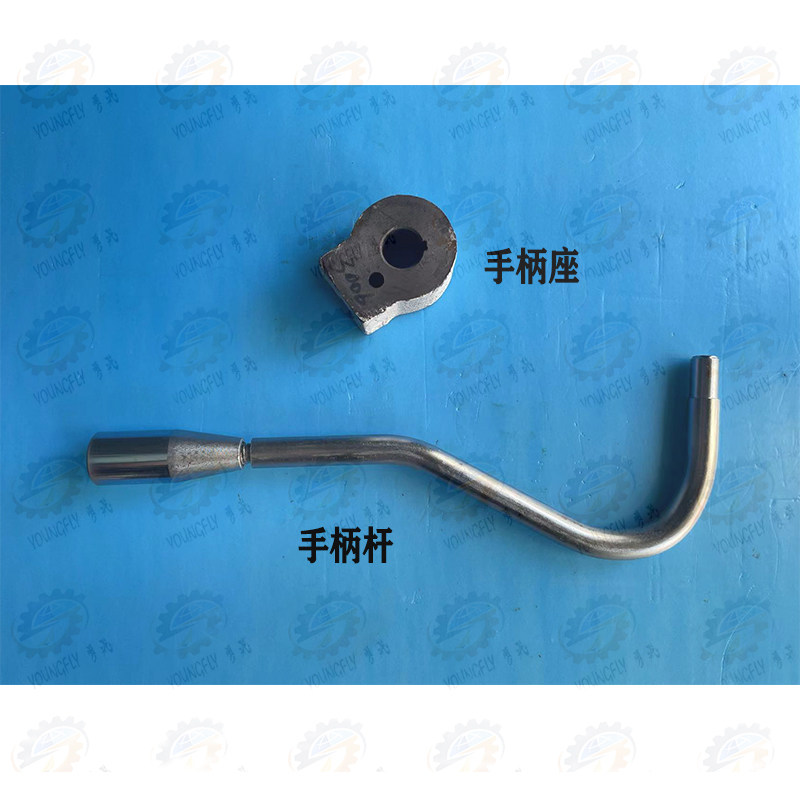 云南CY集团CY6140 CY6150车床尾架锁紧手柄座 手柄杆