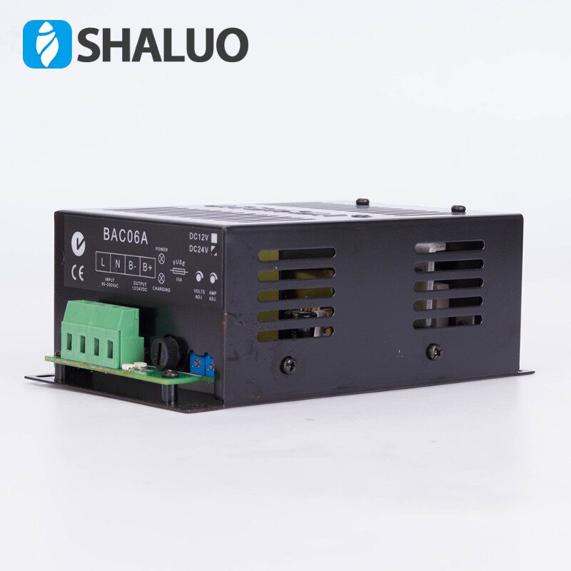 柴油发电机孚充器铅酸蓄电池电瓶电充电器12v24v大功率充满自停DC