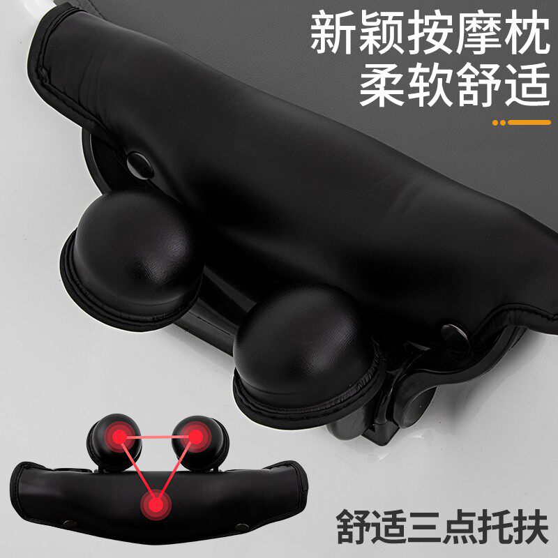 日式高端洗头床理发店专用发廊坐式美发洗头床半躺式冲水床陶瓷盆
