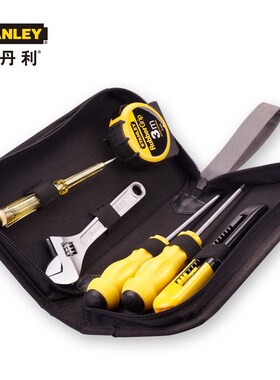 史丹利6件礼品套装家用工具多功能螺丝批扳手卷尺刀具LT-098-23C