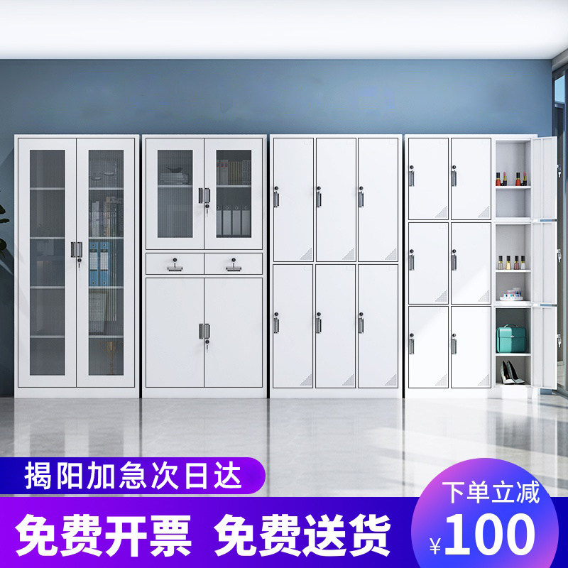 广东省揭阳市文件柜办公档案柜员工储物柜抽屉带锁柜凭证柜更衣柜