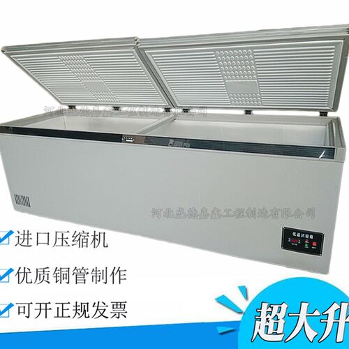超低温冰柜-50度金枪鱼冷冻低温试验箱工业实验室超大升恒温卧式