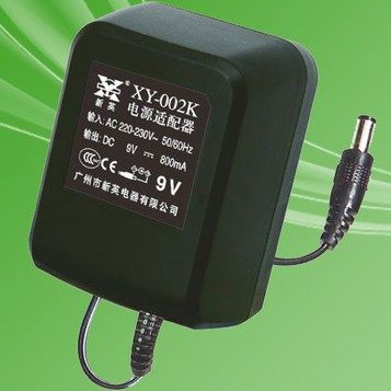 新英XY-002K 9V800MA电源适配器DC9V0.8A直流变压器路由9伏电源