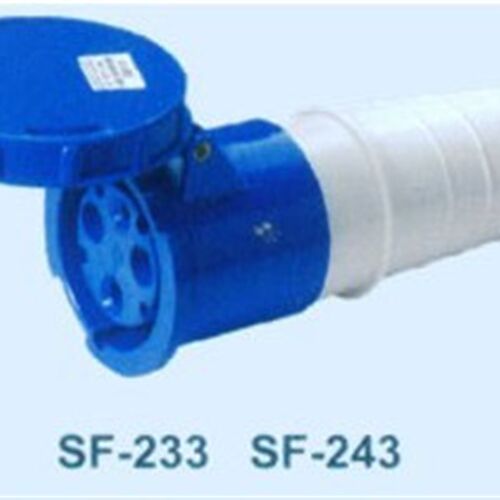 SFE上丰工业插座SF-233 63A 三极连接器 IP67 三芯插头插座