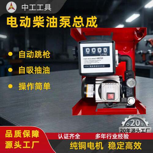 厂家直销抽油泵组套机油泵便携式电动抽油泵220V-550W大功率自动