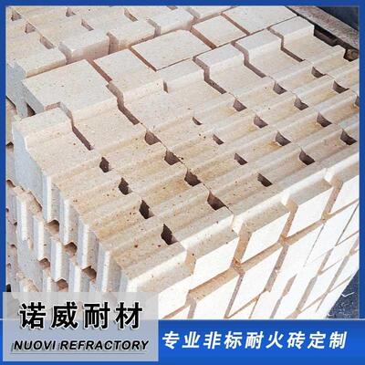 一级高铝砖锚固j砖炉顶吊挂砖熔炉砖专用高铝耐火砖锚固吊挂耐火