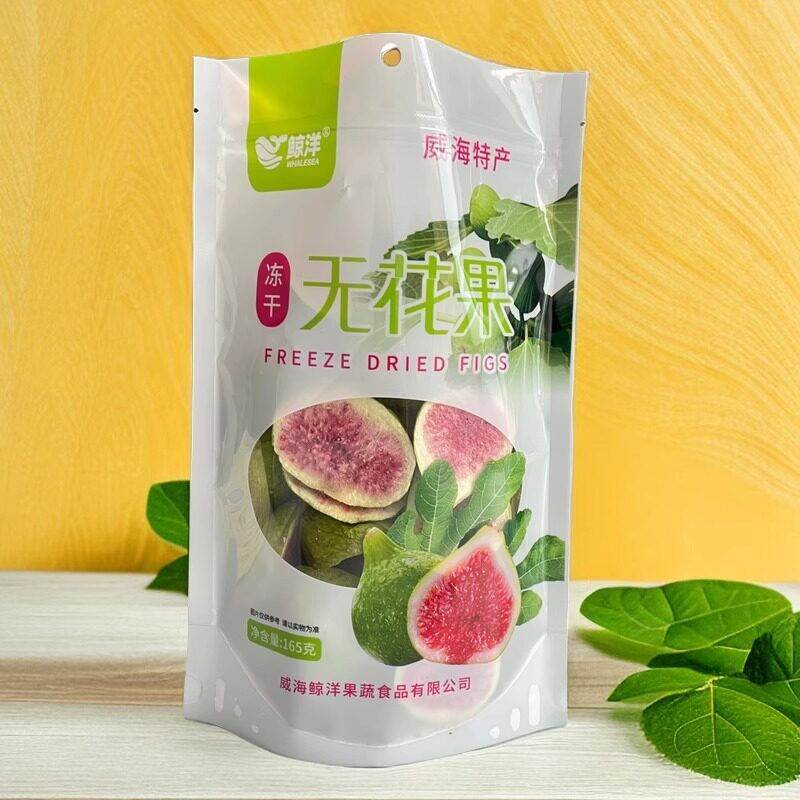 鲸洋无花果干山东威海特产无花果干即食期间店袋装冻干泡水食品
