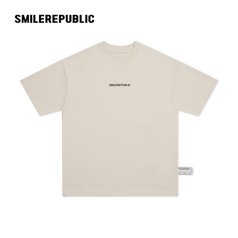 SMILEREPUBLIC男女同款印花短袖