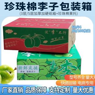 珍珠棉李子包装盒包装箱蜂糖李五月脆F青脆李快递专用防震防摔打