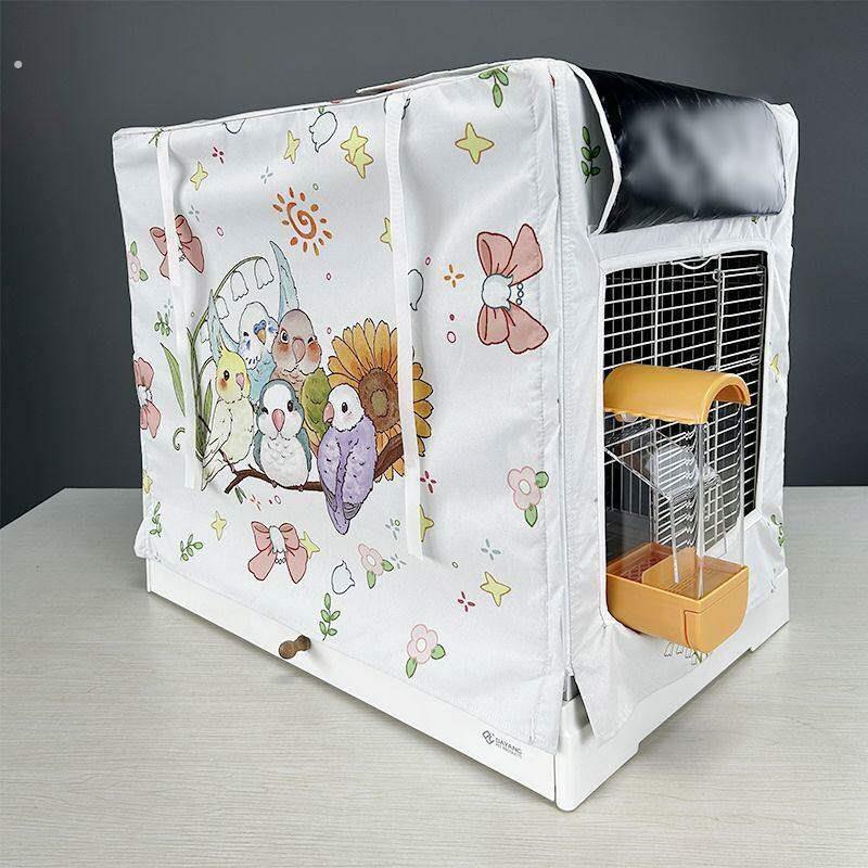 鸟笼遮光罩四季遮光防鸟叫防干扰防晒牡丹用品达洋鸟笼罩遮光罩衣图片