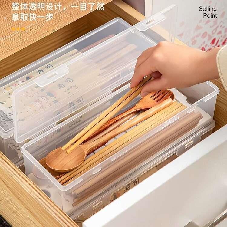 装筷子的收纳盒筒勺子置物架笼筷筒沥水防霉台面餐具厨房可家用