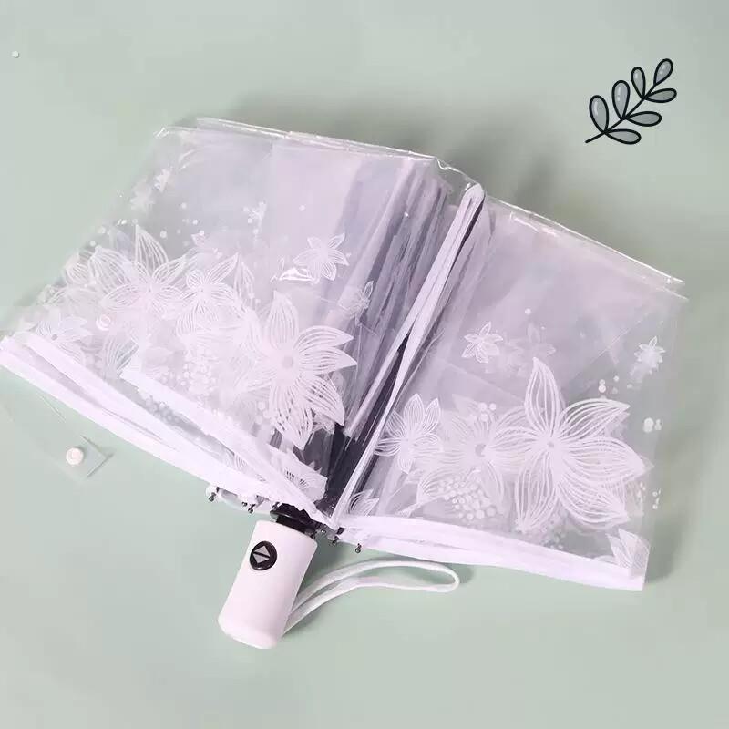 透明雨伞加固加厚风女生高颜值网红折叠质量好高级感晴雨两用