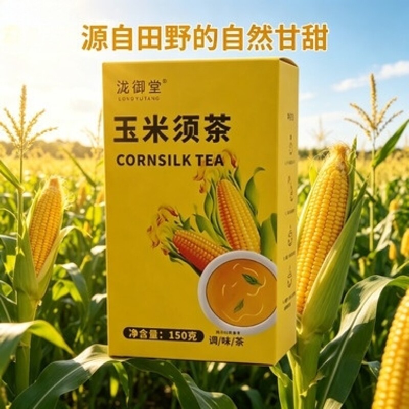 玉米须茶组合茶大麦决明子桑叶牛蒡根山楂荷叶清润代用茶盒装150g