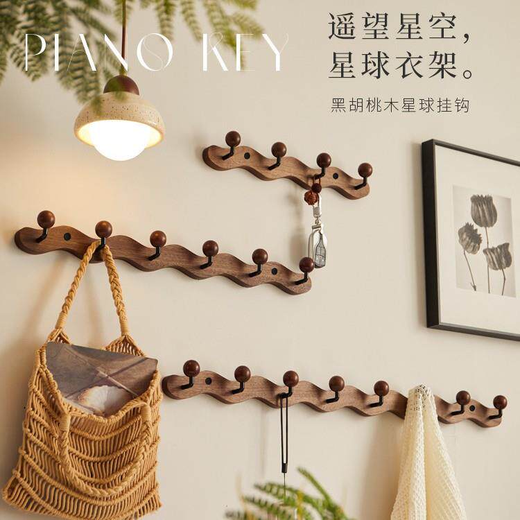 挂衣架墙上壁挂入户进门玄关创意挂钩高级复古装饰挂衣钩衣服收纳