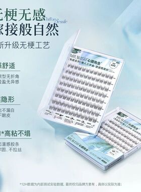 心愿先生沈梦辰推荐燕尾纱大盒无梗夏日彩妆假睫毛DB