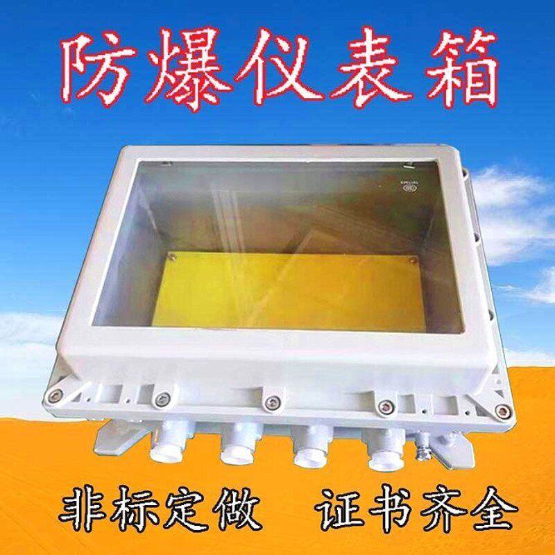 防爆仪表箱称重箱触摸屏控制箱z数字仪表玻璃观察窗可视防爆配电