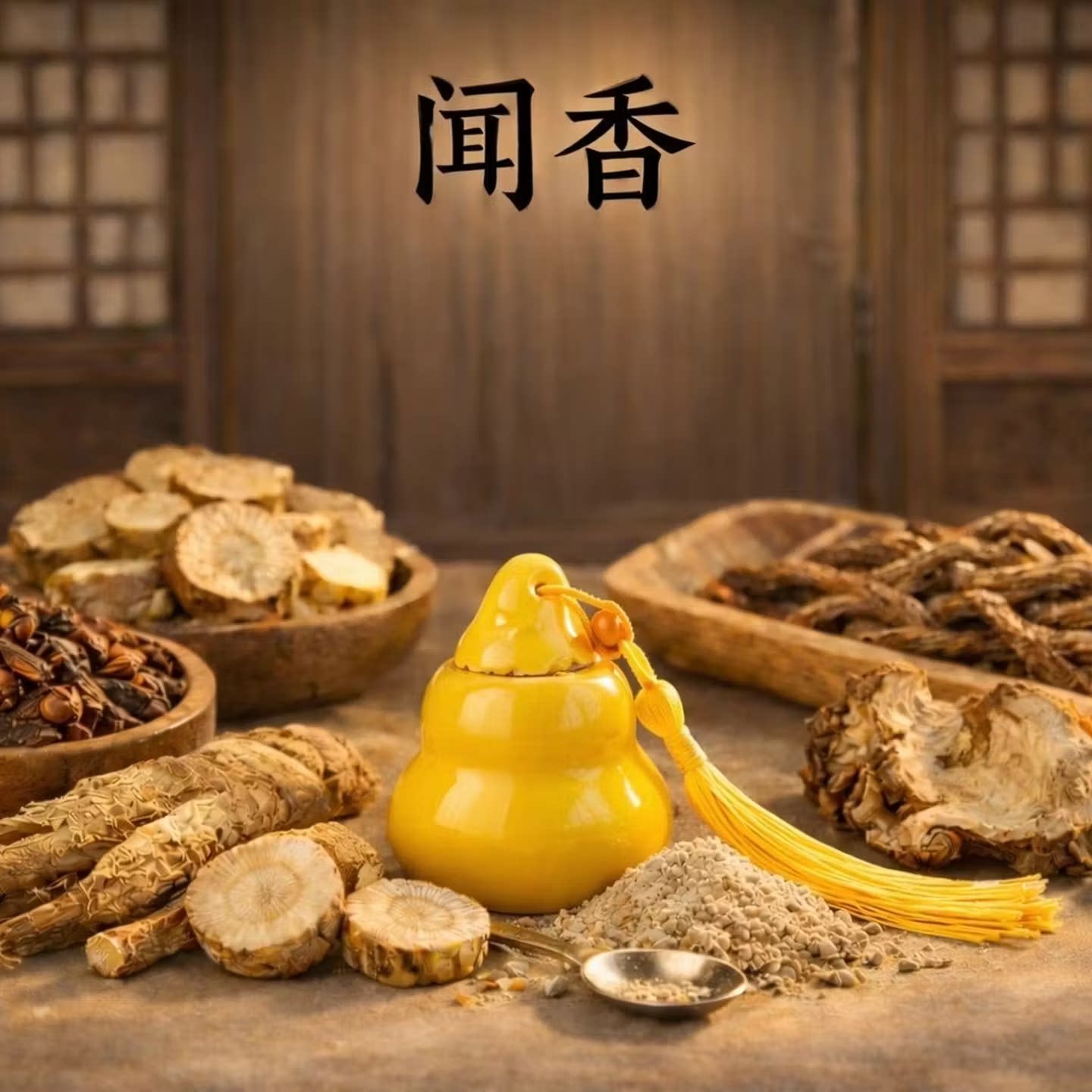 李汉辉闻药香葫芦瓶便携