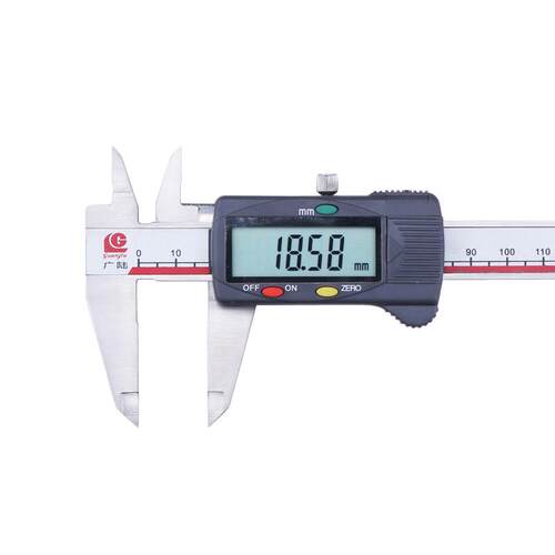 广陆数显卡尺电子游标尺0-150/200/300mm0.01不锈钢外径内径卡尺