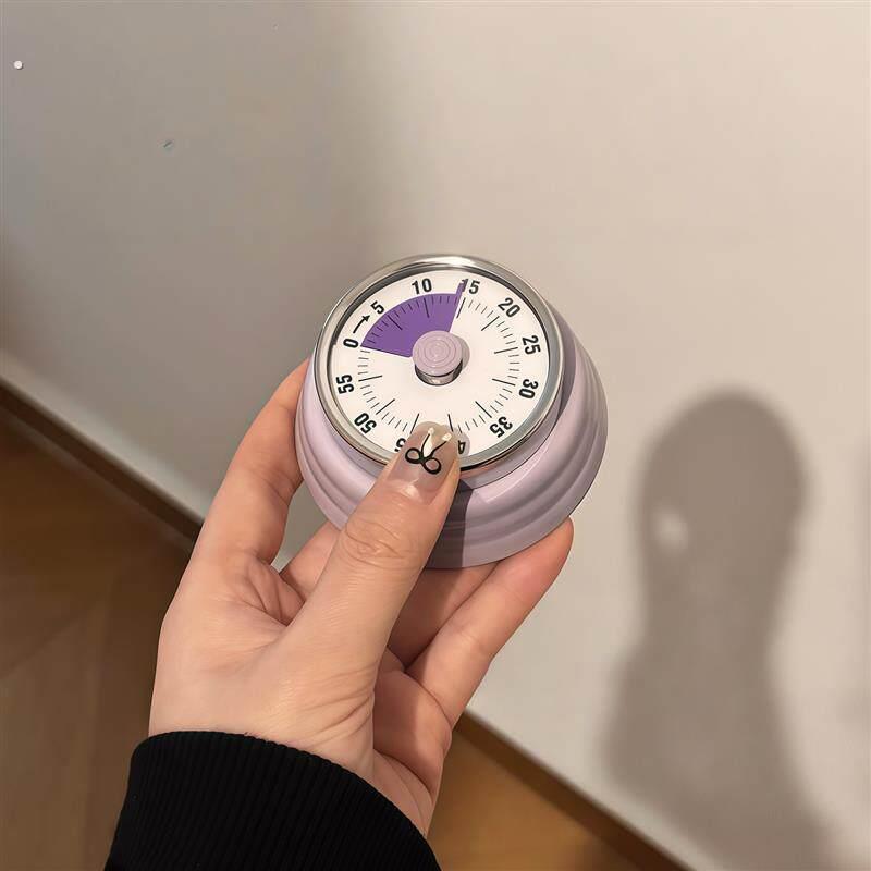 厨房计时器提醒器做饭烹饪定时可视时间管理闹钟磁吸冰箱贴两用型