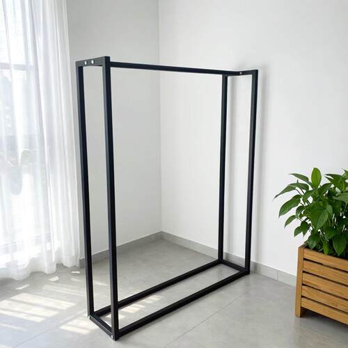 窗帘吊卡展示架落地式家纺布艺挂样架面料样品陈列展会展厅样品架