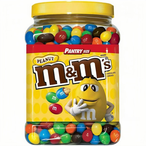 美国玛氏M&M's花生夹心巧克力豆