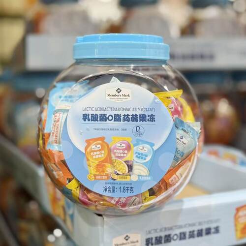 山姆Member'sMark乳酸菌蒟蒻果冻