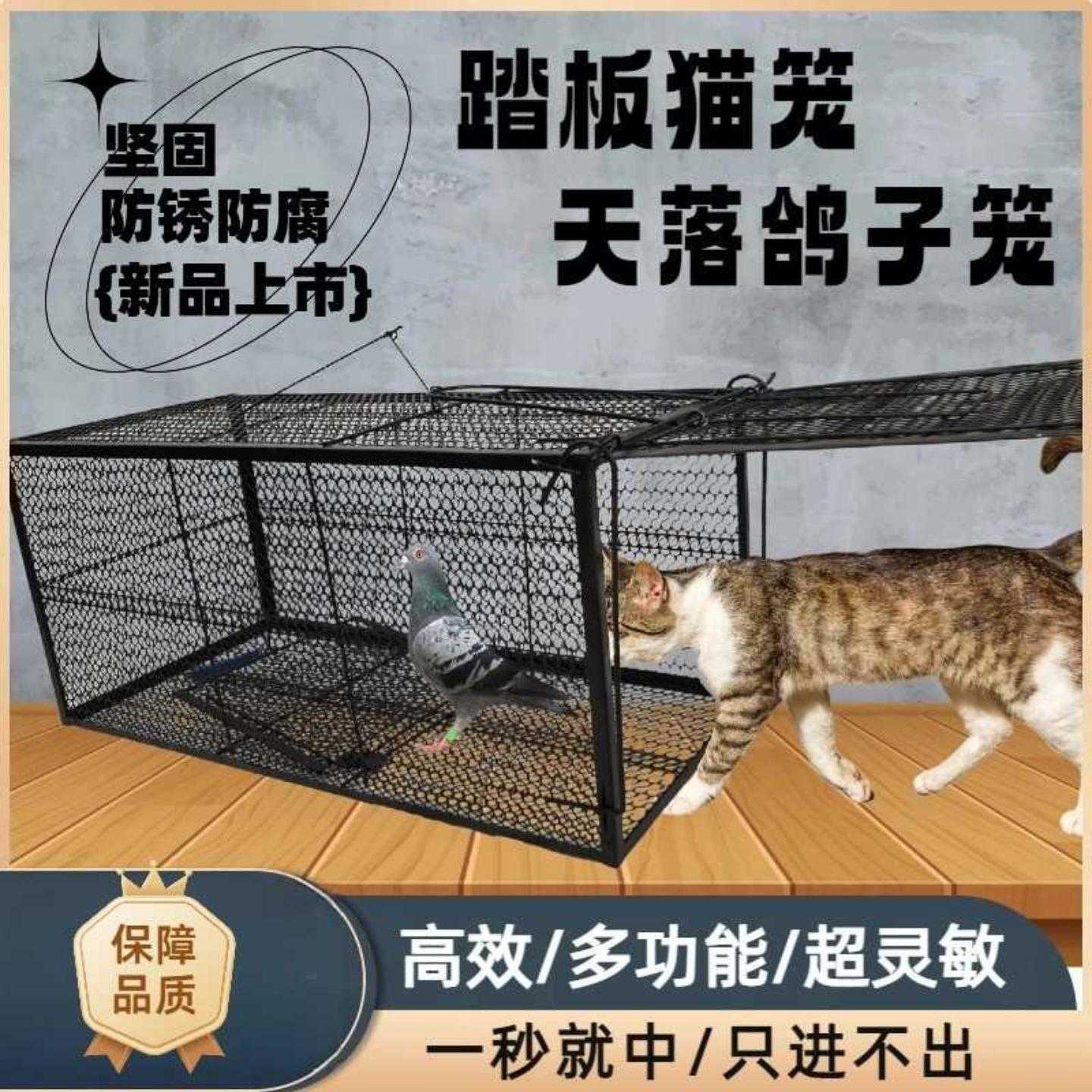 抓捕野猫神器爱心救助笼新款