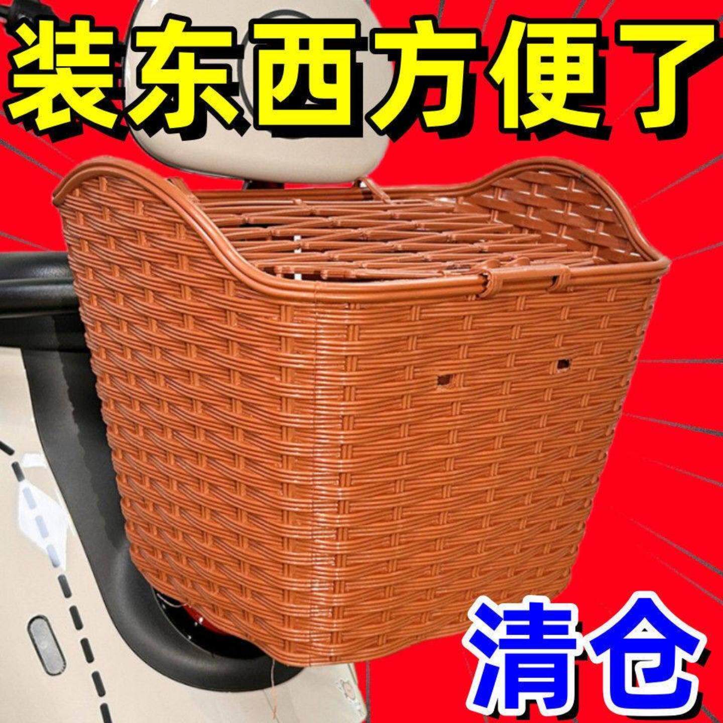 电车后置车筐电动摩托车后尾挂篮