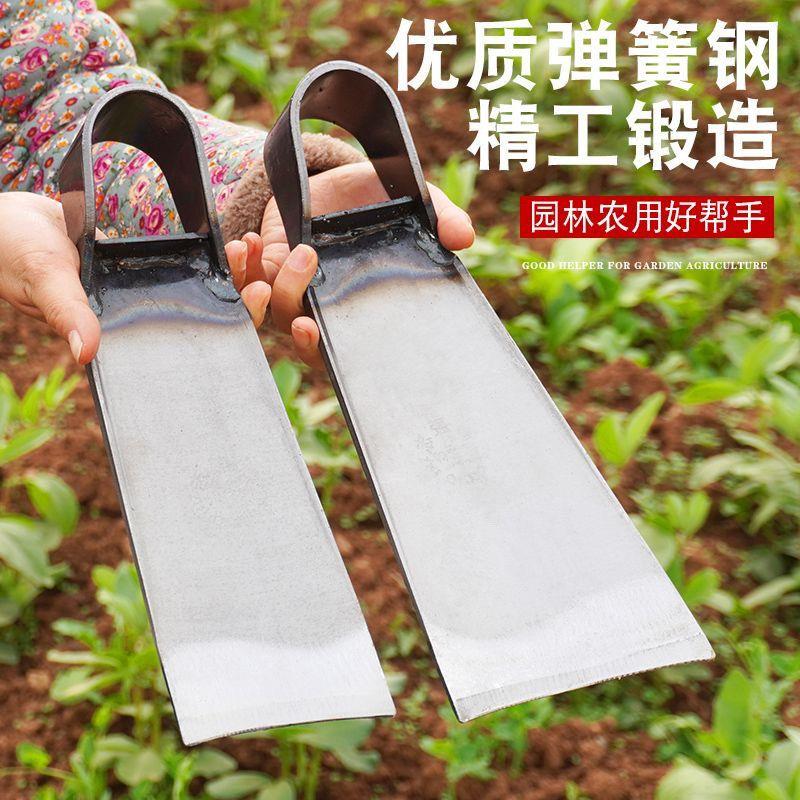 锰钢锄头老式农用工具挖笋多功能开山开荒家用