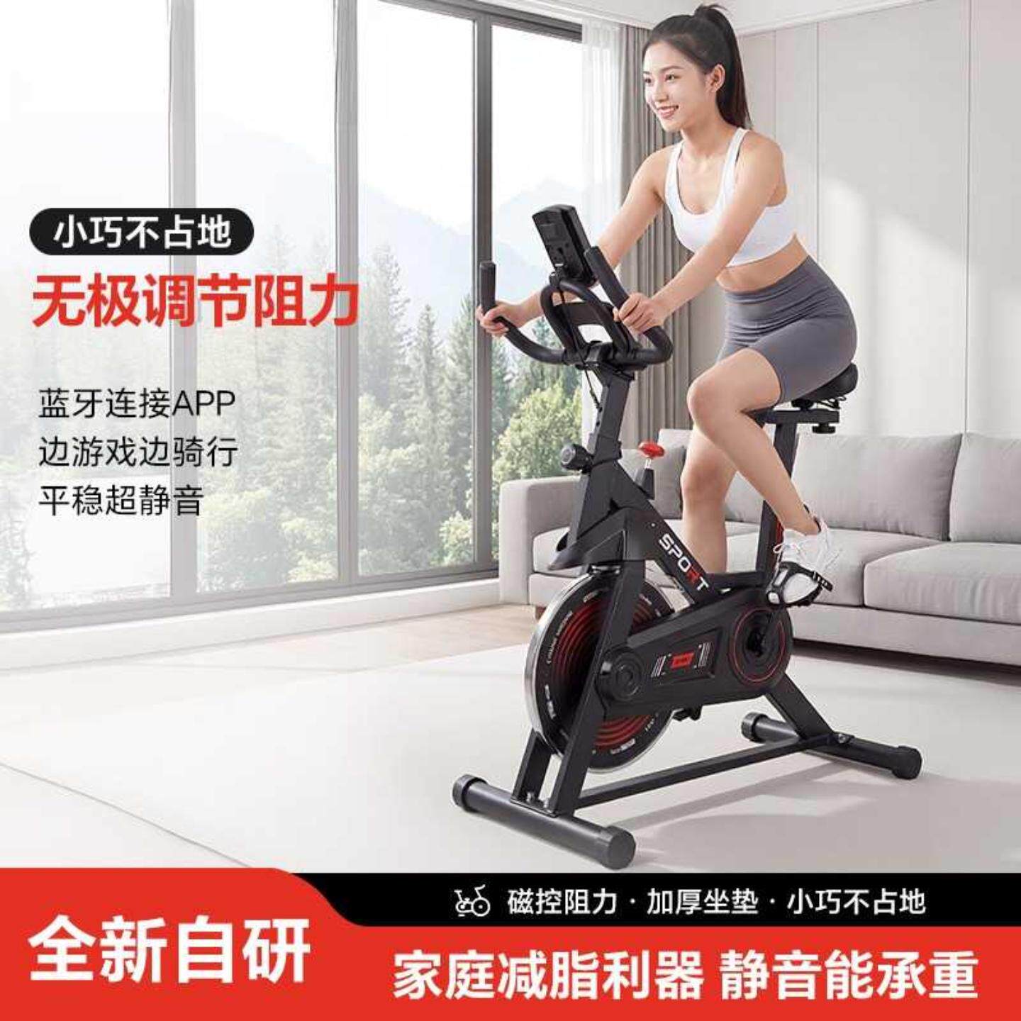 智能动感单车家用健身房室内自行