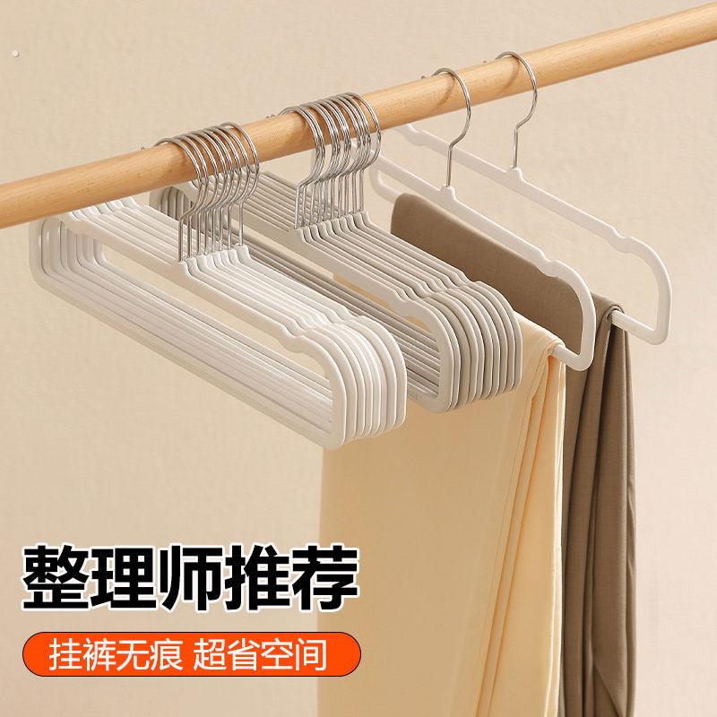 裤架无痕防滑挂裤子衣架家用多功能晾晒收纳神器晾衣无夹挂架