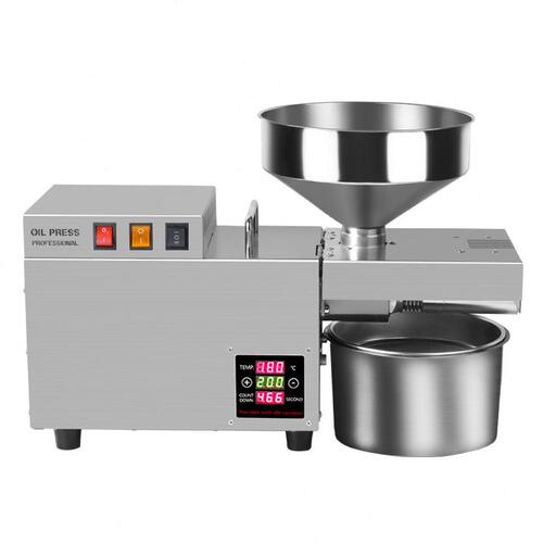 甄选S9S智能温控榨油机小型不锈钢商用榨油机Oil Press Machine