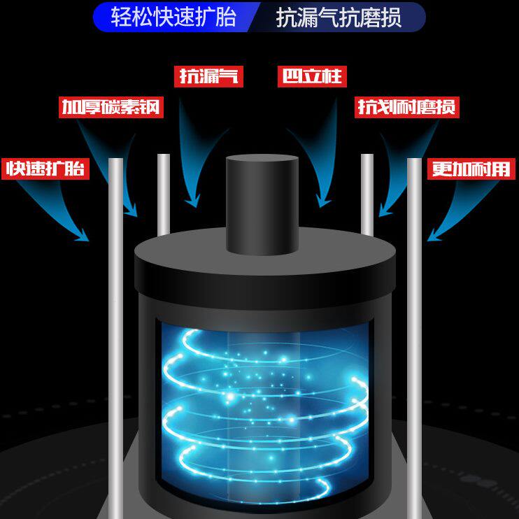 甄选气动扩胎机脚踏式扩张器手动汽车轮胎拆卸剥胎扩胎补胎扒胎工