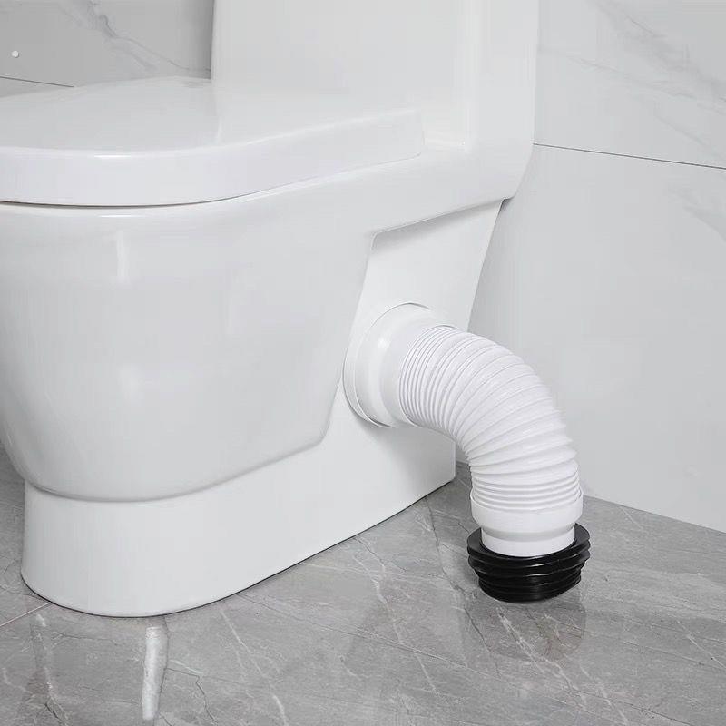 出租房可移动直冲式家用马桶左右排侧排水坐便器横排墙后排卫生间