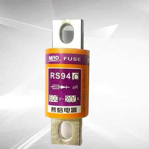 甄选MRO茗熔圆管螺栓型快速熔断器RS94C 500V 100A 150A 200A