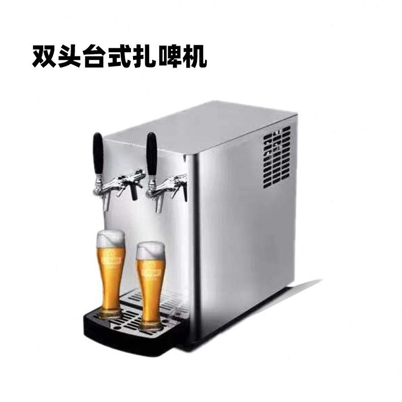 甄选台式扎啤机餐厅酒吧啤酒售卖设备鲜啤酿造设备精酿啤酒设备厂