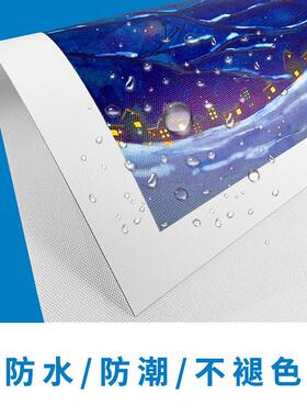 甄选雁牌打印专用新型油画布防水颜料墨油画布装饰画广告打印油画