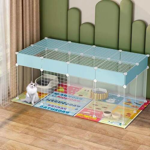 围栏自由拼接室内安全挡门防猫
