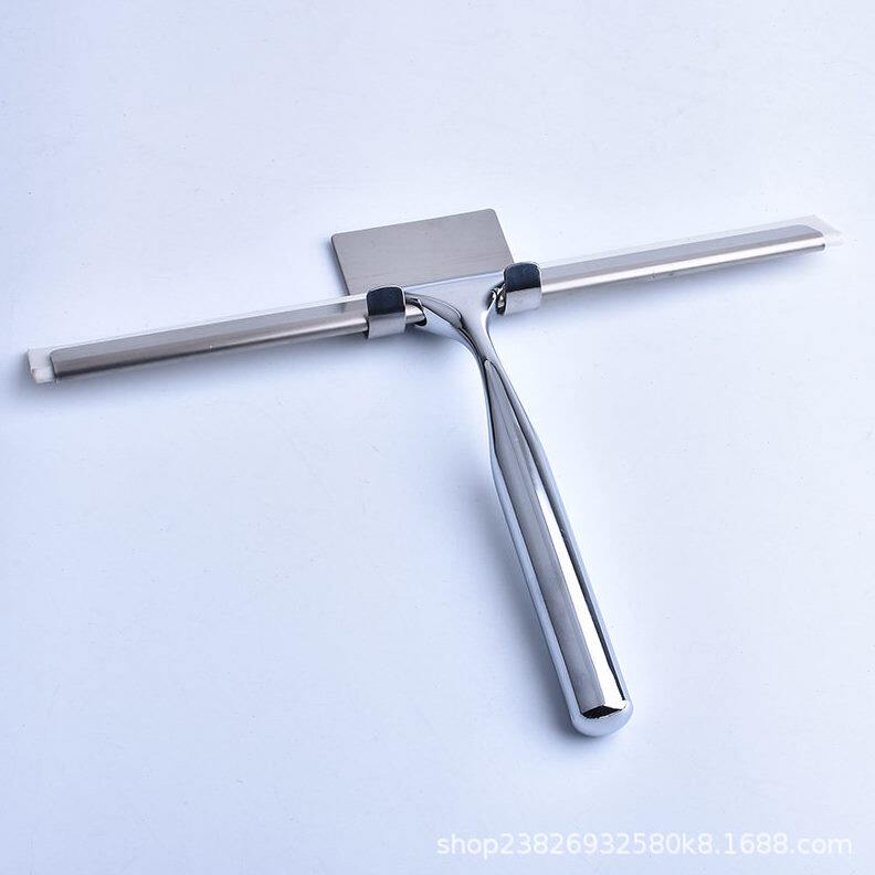 甄选不锈钢玻璃刮水器锌合金刮子清洁器配挂钩擦玻璃刷地刮雨刮
