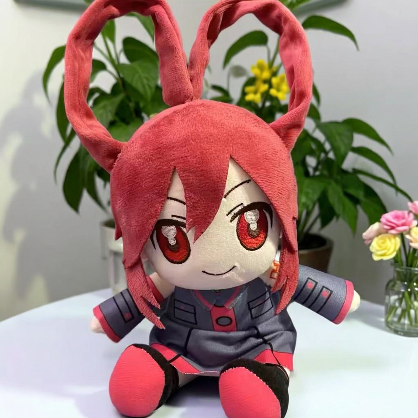 重音teto二次元双马尾毛绒公仔