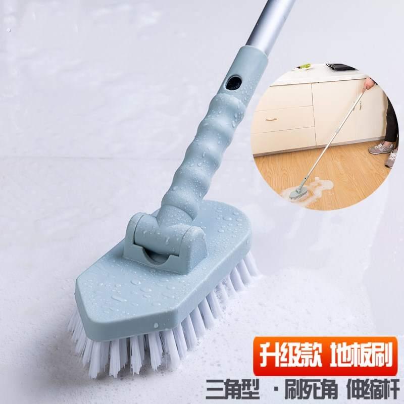 长柄地刷硬毛木柄地板刷浴池瓷砖水泥大理石地面清洁刷子洗地毛刷