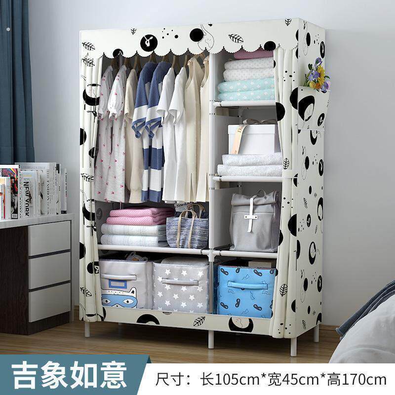 简易衣柜简易衣柜宿舍出租屋简约现代经济型组装布衣柜收纳柜单人