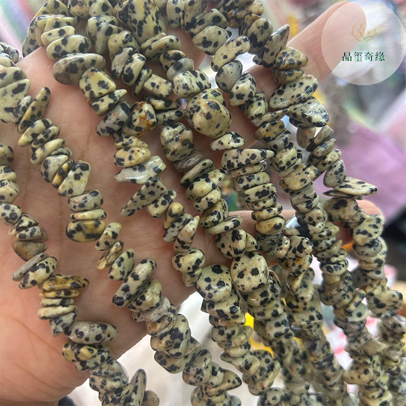 8-12mm天然碎石 随形不规则有孔碎石散珠串珠diy手链项链配件材料