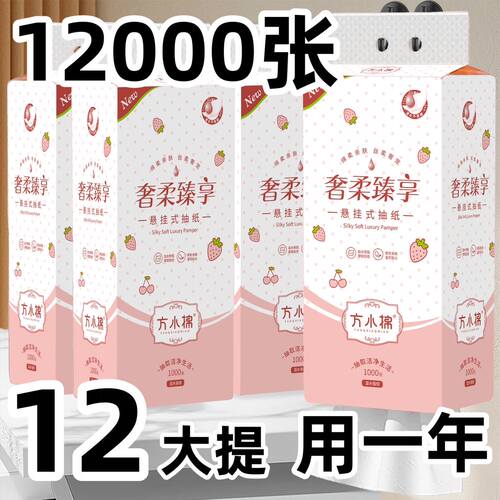 悬挂式抽纸大提整箱装