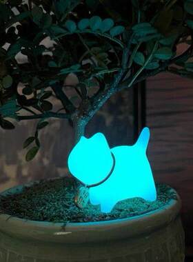 夜光石可爱小猫动物创意迷你猫咪文玩手把件桌面摆件生日小礼物