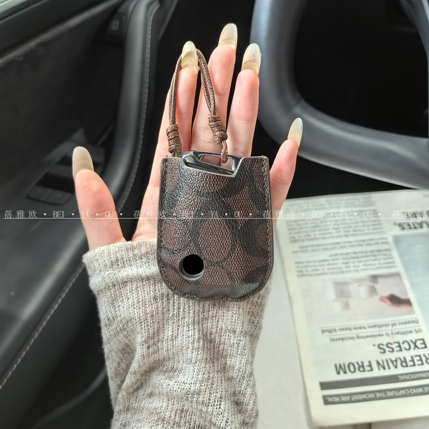 适用大众高尔夫8钥匙套帕萨特id4凌渡L揽巡id3揽境pro车id6途昂x